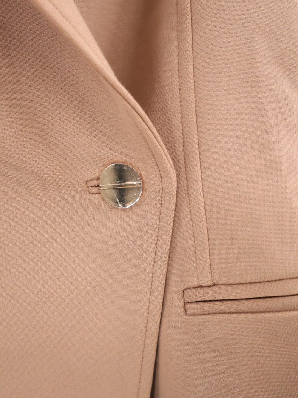 NWT Spanx jacket Womens small Perfect Asymmetrical Tailored Blazer Toffee 20773R - Picture 5 of 16